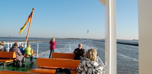Fährüberfahrt nach Legeoog © www.ostfriesland.travel