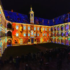 Licht- und Musikshow Brixen © Brixen Tourismus | Argento Artistry