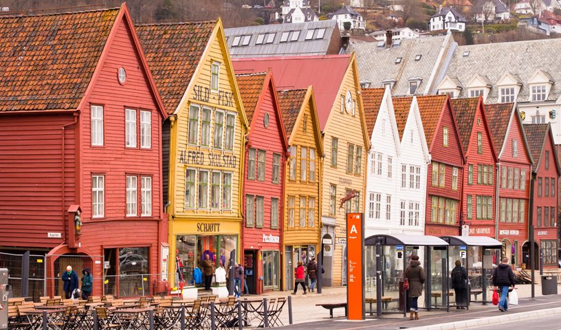 Bergen in Norwegen