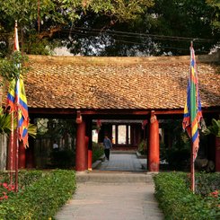 Hoa Lu Ninh Binh Trockene Halongbucht Vietnam King Dinh Tempel