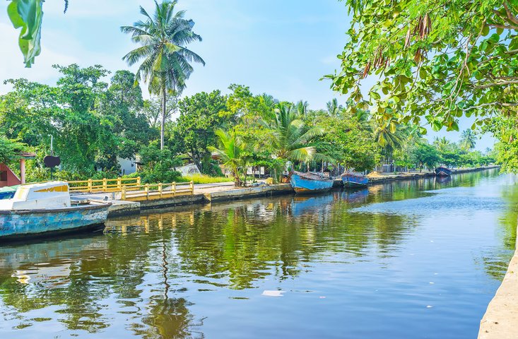Colombo Hamilton Canal Sri Lanka