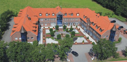 Luftbild Sporthotel Middelpunkt Aurich