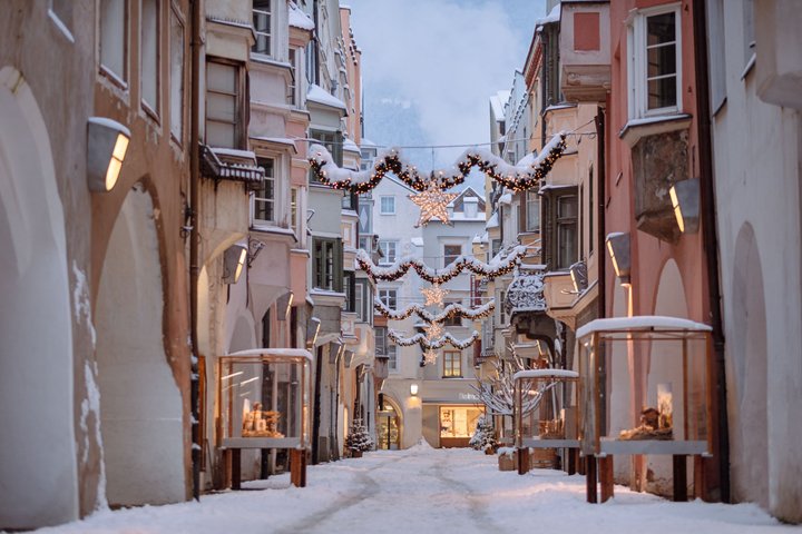 Weihnachtsbeleuchtung Stadt Brixen © Brixen Tourismus | Michael Pezzei