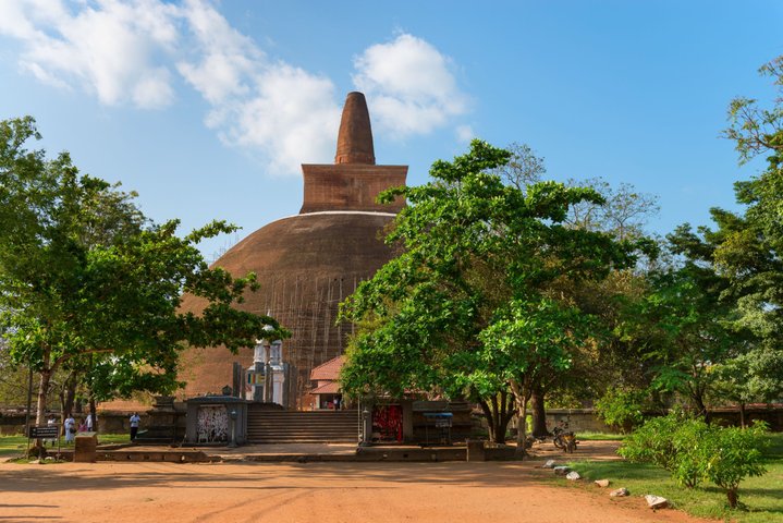 Stupa Anuradhapura Sri Lanka