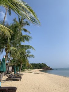 Maenam Beach vor dem Coco Beach Hotel auf Koh Samui