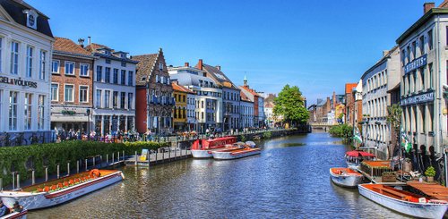 Gent - mittelalterliches Flandern am Wasser