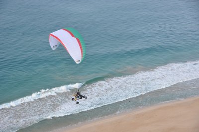 Paramotoring in Koggala