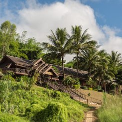 Luangsay Lodge am Berhang