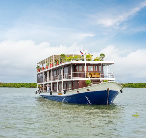 RV Toum Tiou II Kreuzfahrt Kambodscha Vietnam
