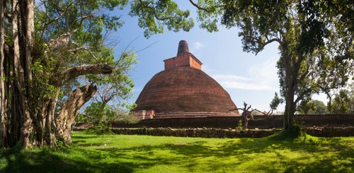 ehemalige Königsresidenz Anuradhapura auf Sri Lanka