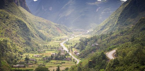 Reisterrassenlandschaft Nordvietnam