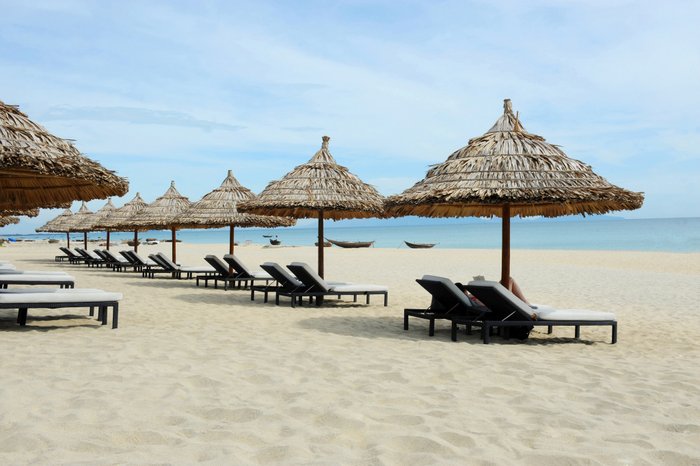 Hoi An Strand mit Sicht aufs Meer