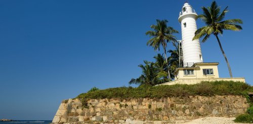 Leuchtturm beim Fort Galle