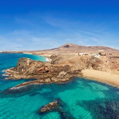 Playas de Papagayo Lanzarote Kanarische Inseln