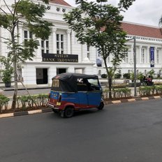 Straßenszene Jakarta