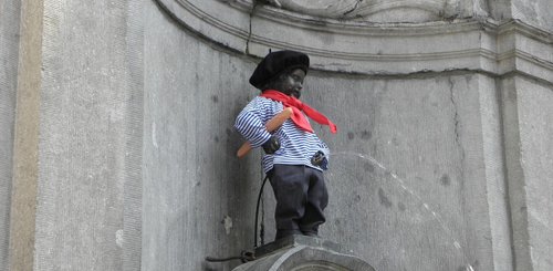 Manneken Pis in Brüssel