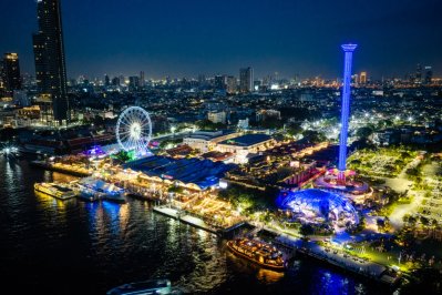 neue Erlebniswelt im Asiatique the Riverfront mit Blue Dome © AWC