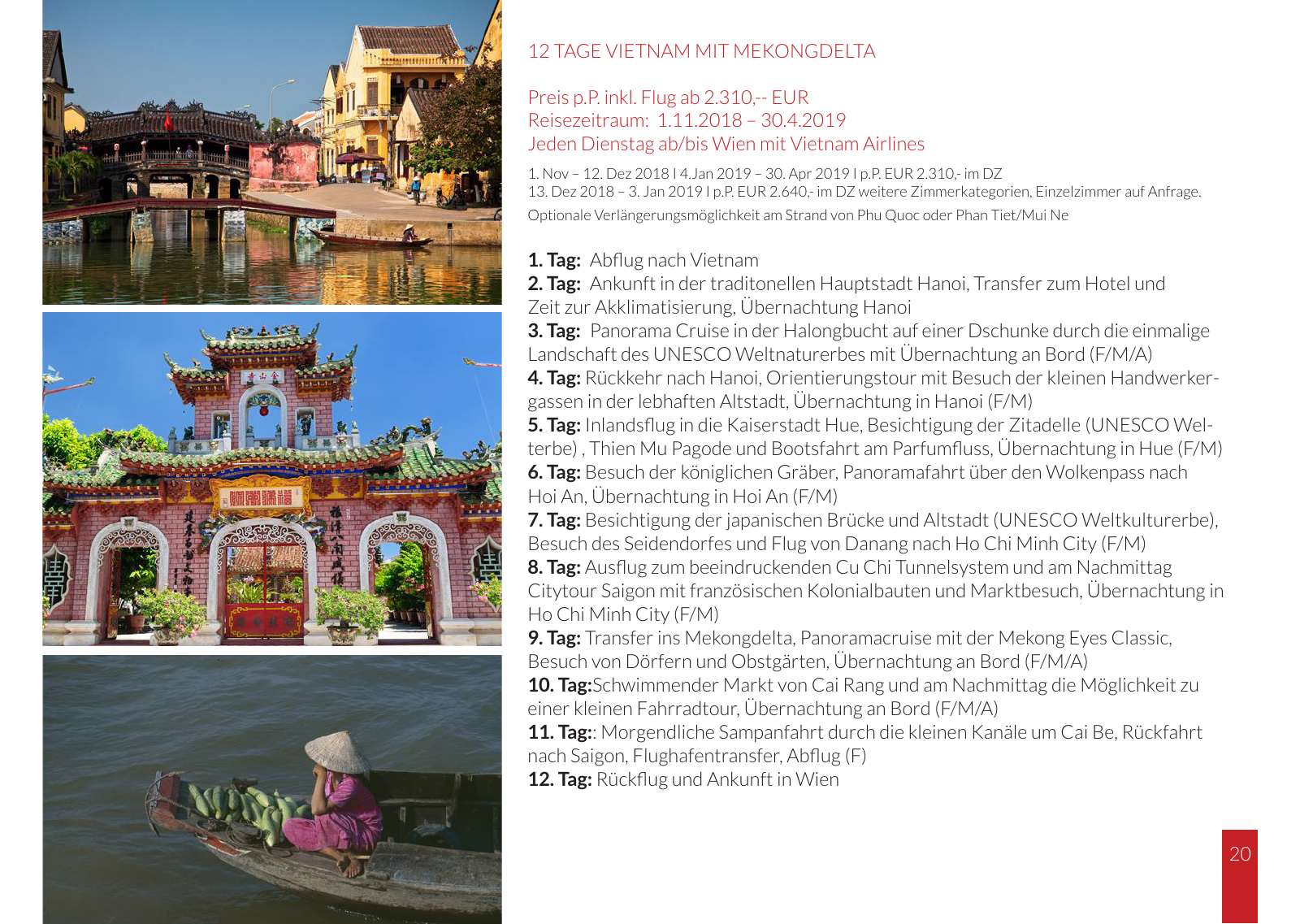 Vorschau Vietnam mit Mekong Eyes Kreuzfahrten Seite 21