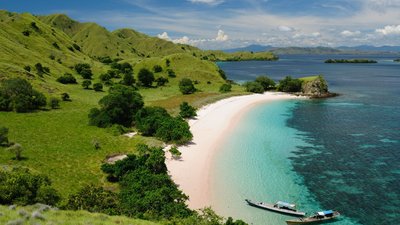 Komodo Nationalpark Pink Beach