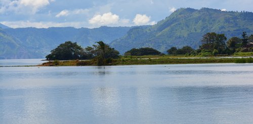Ausblick über den Tobasee Nordsumatra