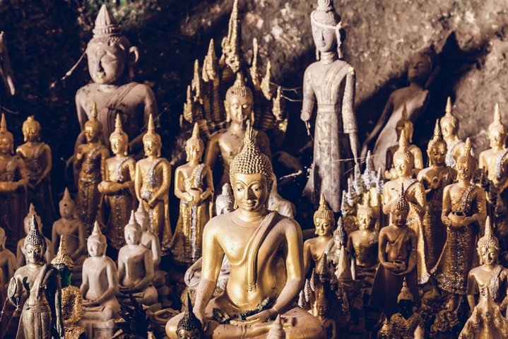 Anouvong, Ausflug zu den Pak Ou Höhlen Laos