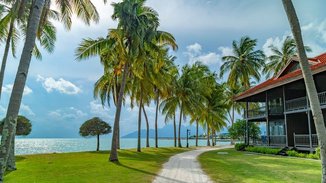 Pelangi Beach Resort Insel Langkawi Westmalaysia Garten