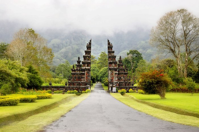 Tempel auf der Reise Klassisches Bali