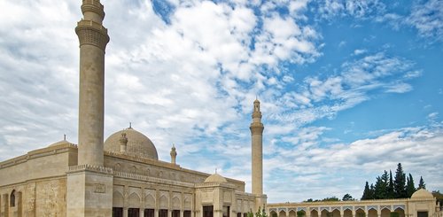 Shamaki Freitagsmoschee die größte des Südkaukasus