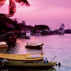 Kuching Hauptstadt von Sarawak Malaysia