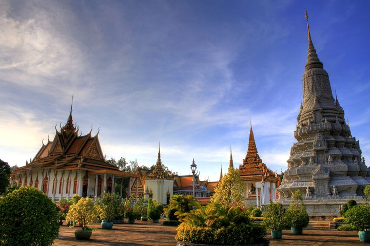 Koenigspalast Phnom Penh Kambodscha