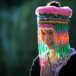 Luangsay Cruise Dorfbesuch