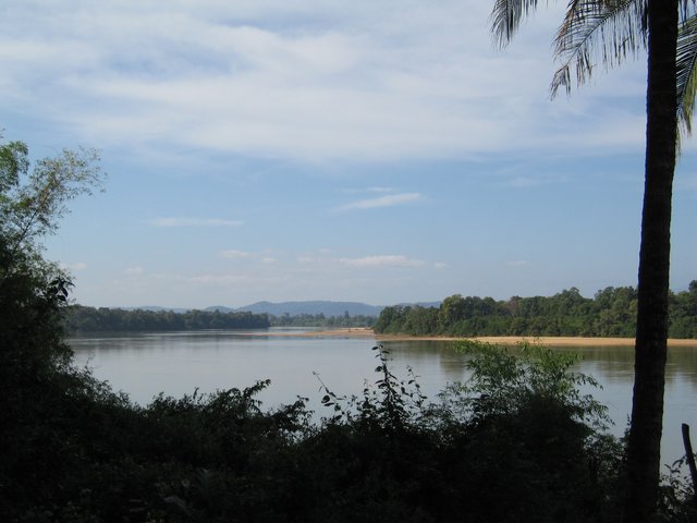 Sesan Fluss ein wichtiger Nebenfluss des Mekong in der Provinz Ratanakiri
