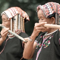 Anouvong, oberer Mekong, Ausflug zu den Khmu