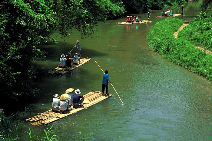 River Rafting in Zentralthailand