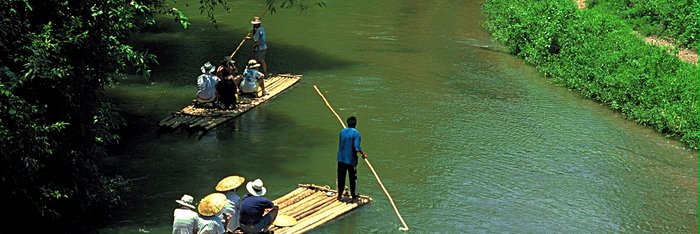 River Rafting in Zentralthailand