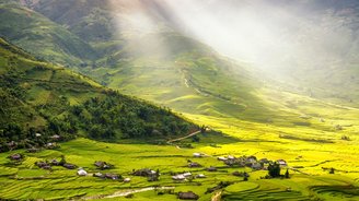 Reisterrassen Tu Le Mu Cang Chai Vietnam