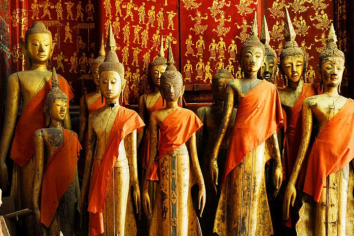 Buddha Wat Xieng Thong Luang Prabang Buddha Wat Xieng Thong Luang Prabang
