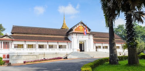 Koenigspalast Luang Prabang heute Nationalmuseum