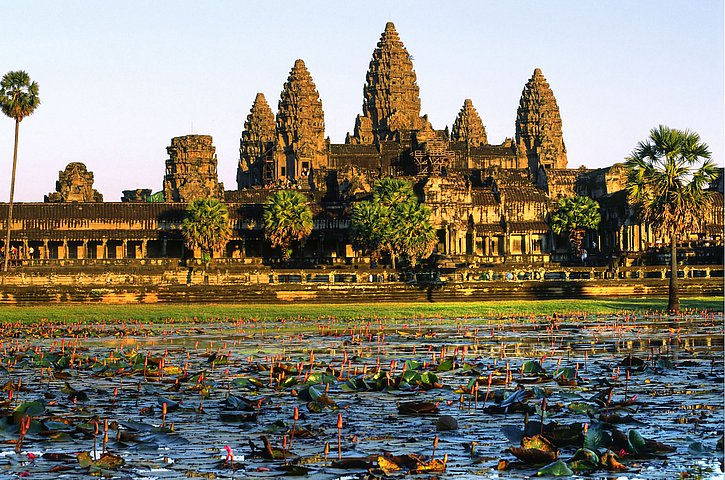 Angkor Wat bei Siem Reap Angkor Wat UNESCO Weltkulturerbe bei Siem Reap in Kambodscha Indochina