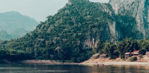 Anouvong, oberer Mekong, Dorfausflug