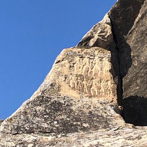 UNESCO Welterbe in Aserbaidschan - Felszeichnungen in Gobustan