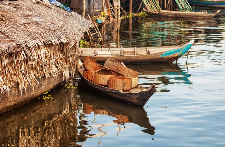 Schwimmendes Dorf Tonle Sap