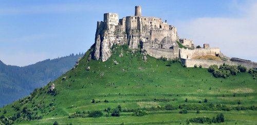 Spissky Hrad - die Burg von Zips - größte Burg Mitteleuropas - UNESCO Welterbe