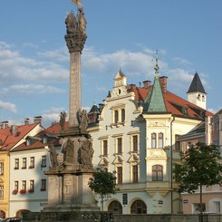 Loket - nahe Karlsbad - historische Altstadt unter Denkmalschutz