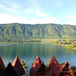 Tobasee auf Sumatra Indonesien