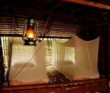 optionale Übernachtung im Langhaus der Iban