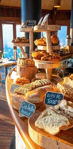 Topas Ecolodge Frühstück