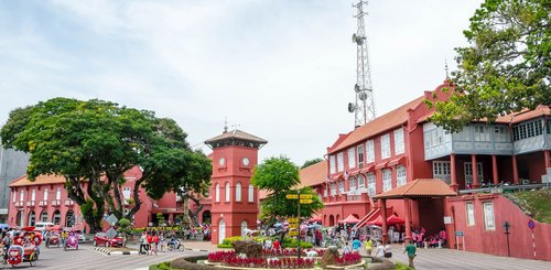 Platz Altstadt Malacca