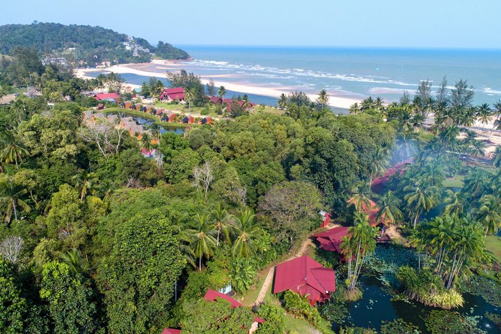 Ausblick Kampung Cherating Malaysia