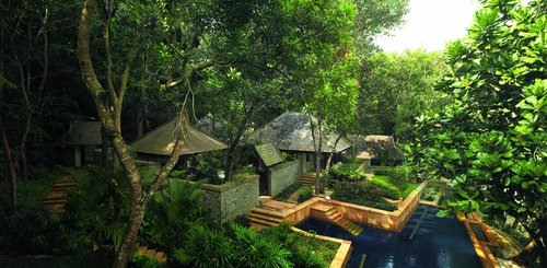 absolut privat - die abseits gelegenenen Estates mit eigenen Pool - Pangkor Laut Resort